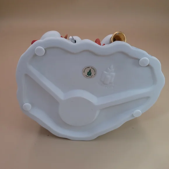 Retired Partylite P7702 Snowbell Snowman Family Ceramic Tealight Holder NWOB - Picture 8 of 8
